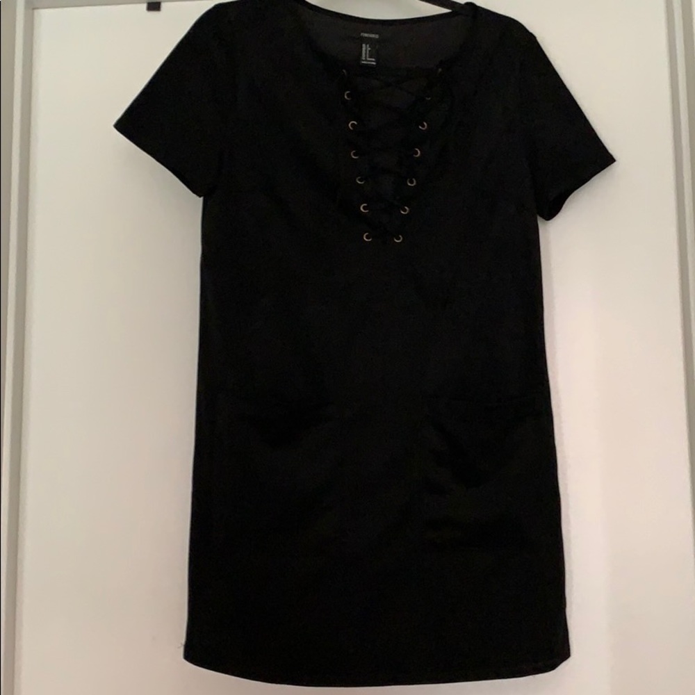 Suede dress